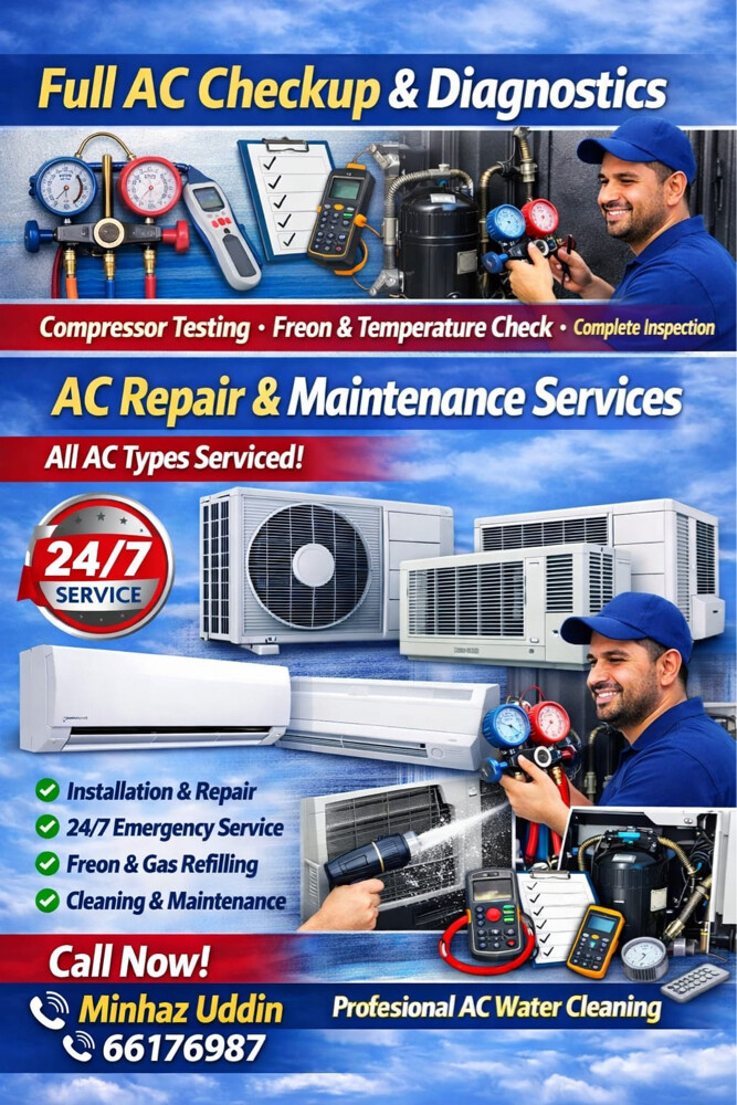 AC SERVICE AND MAINTENANCE - 1