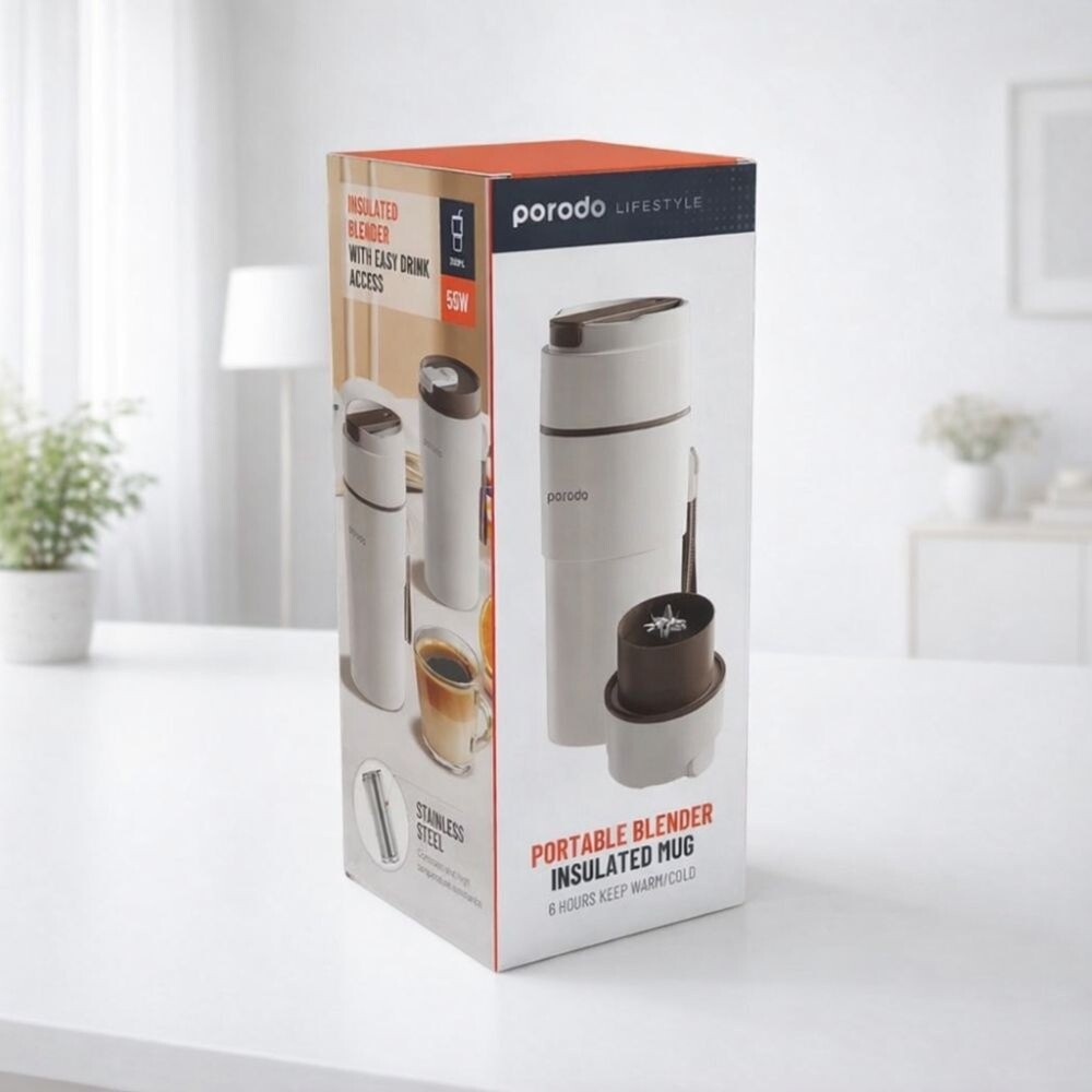 Porodo 2In1 Blender Insulated Mug - 3