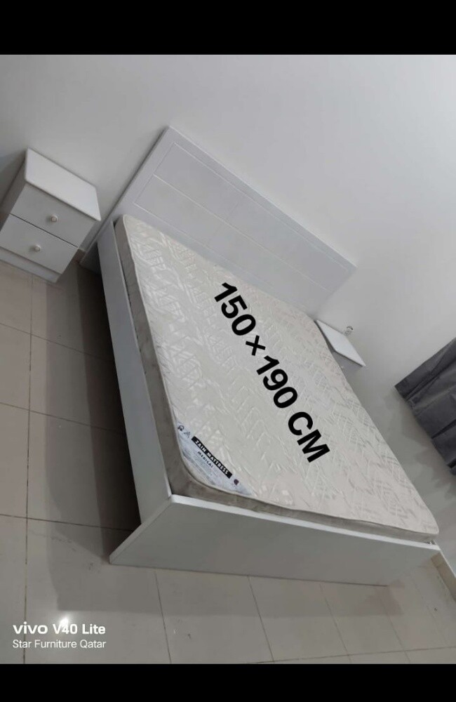 سرير مع فرش - 3