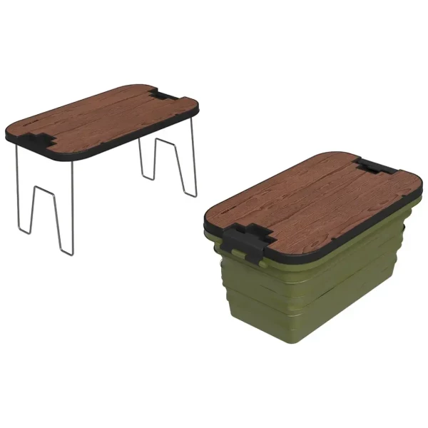 GreenLion Folding Basket with Table - 1