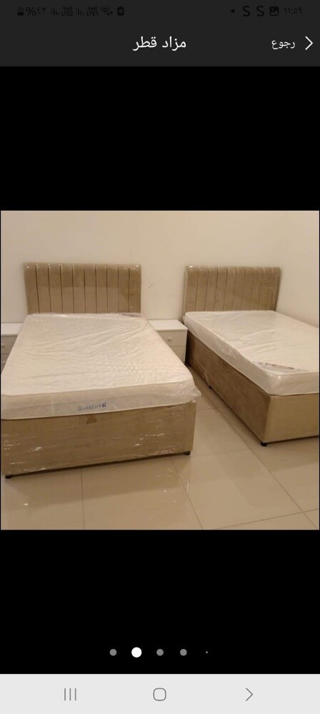 سرير مع فرش - 4