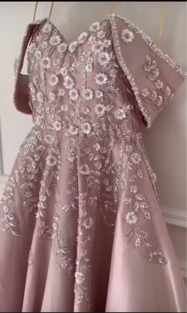 baby pink dress - 3