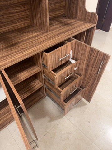 Multipurpose cupboard Spanish oak - 8