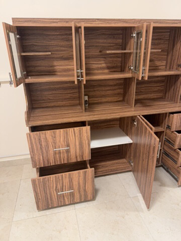 Multipurpose cupboard Spanish oak - 9