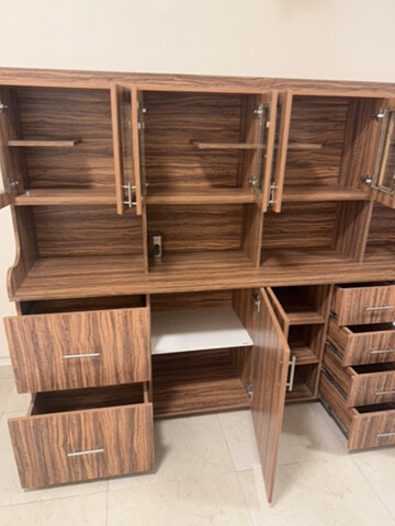 Multipurpose cupboard Spanish oak - 5