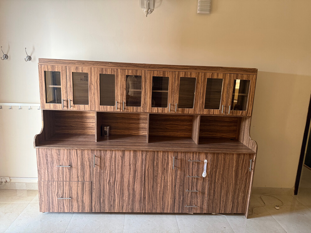 Multipurpose cupboard Spanish oak - 1