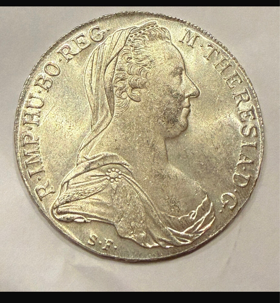 silver coin Maria theresa thaler - 1