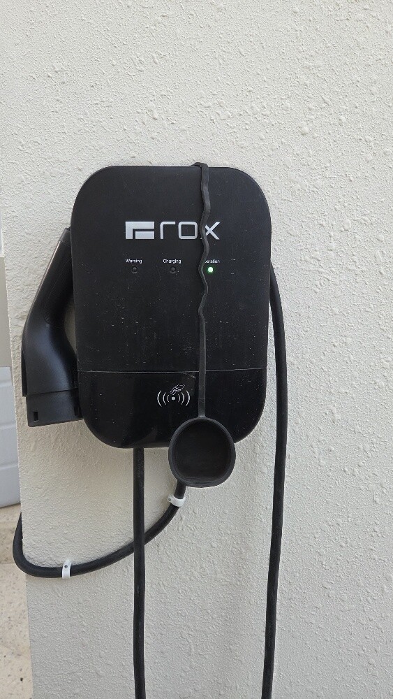 Electric car charger installation - 3