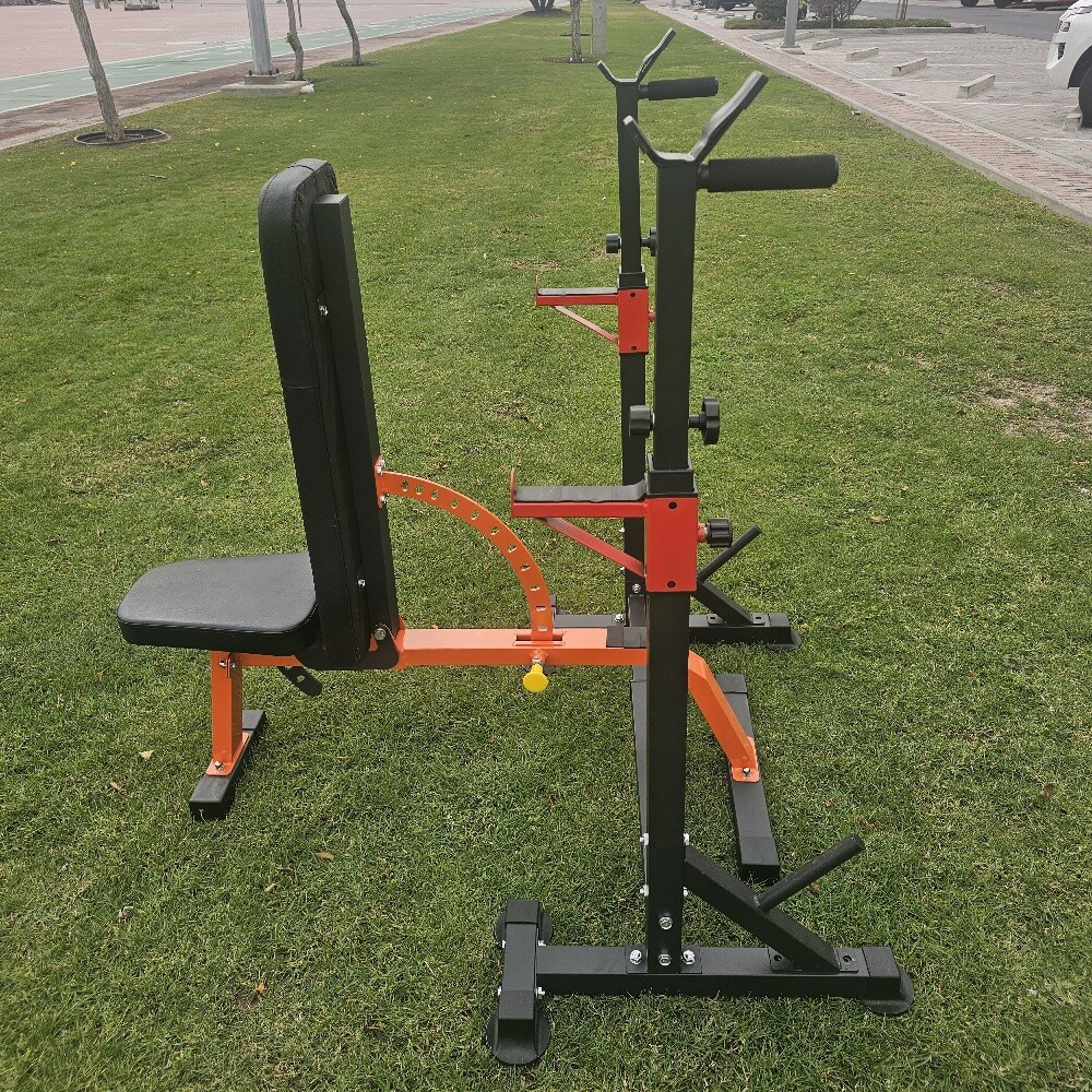 Adjustable bench with rack - 7