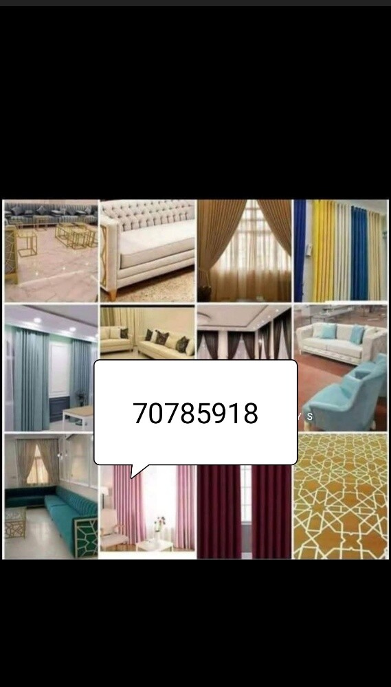 Curtains and blind and Roller a - 1