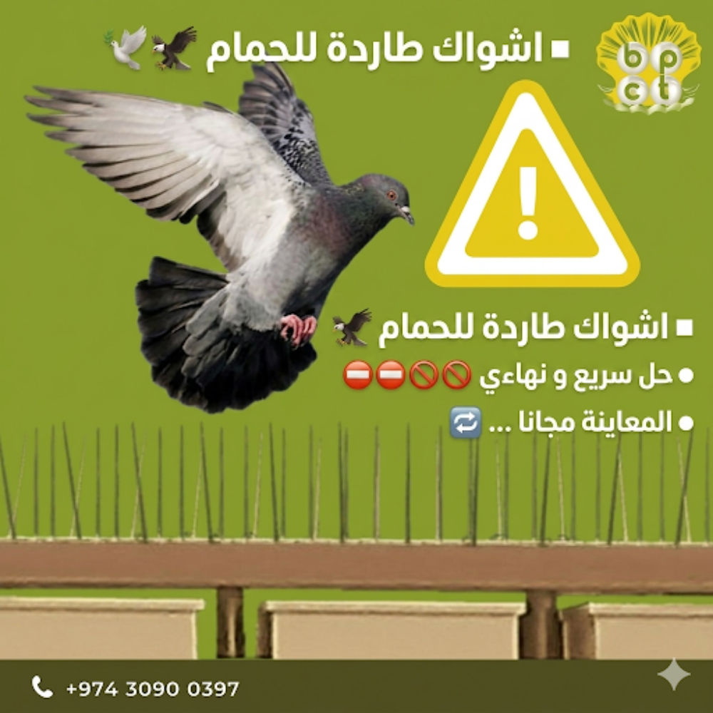 اشواك طارده للحمام - 1