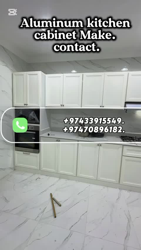 Aluminum kitchen cabinet. - 1