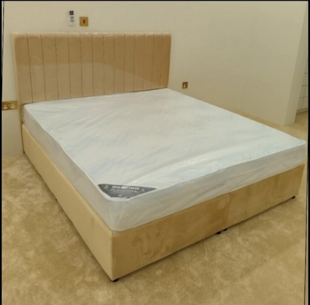 سرير مع فرش - 1