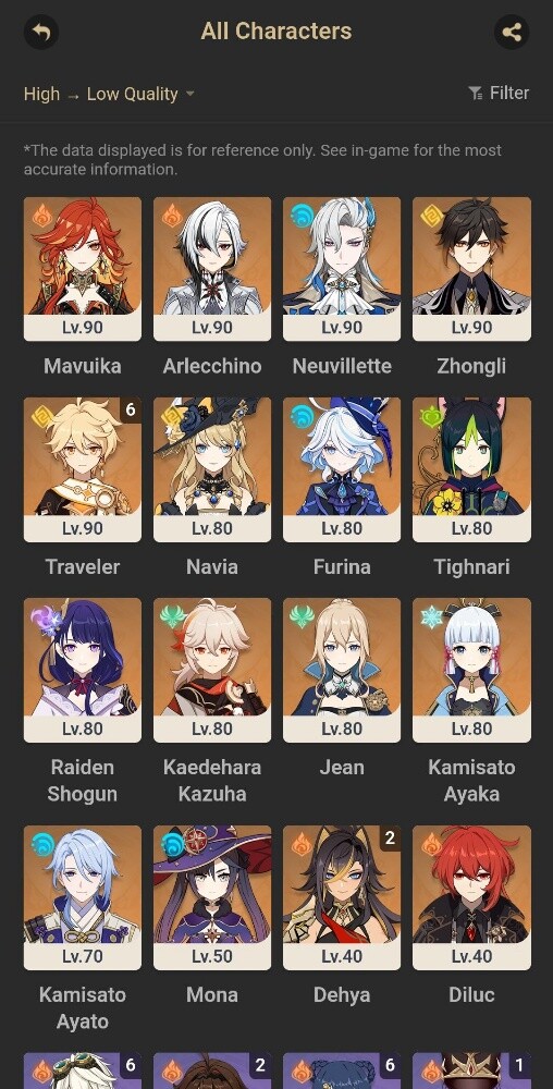 Genshin Impact Account for Sale - 3