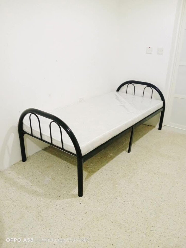 single bed steel black - 4