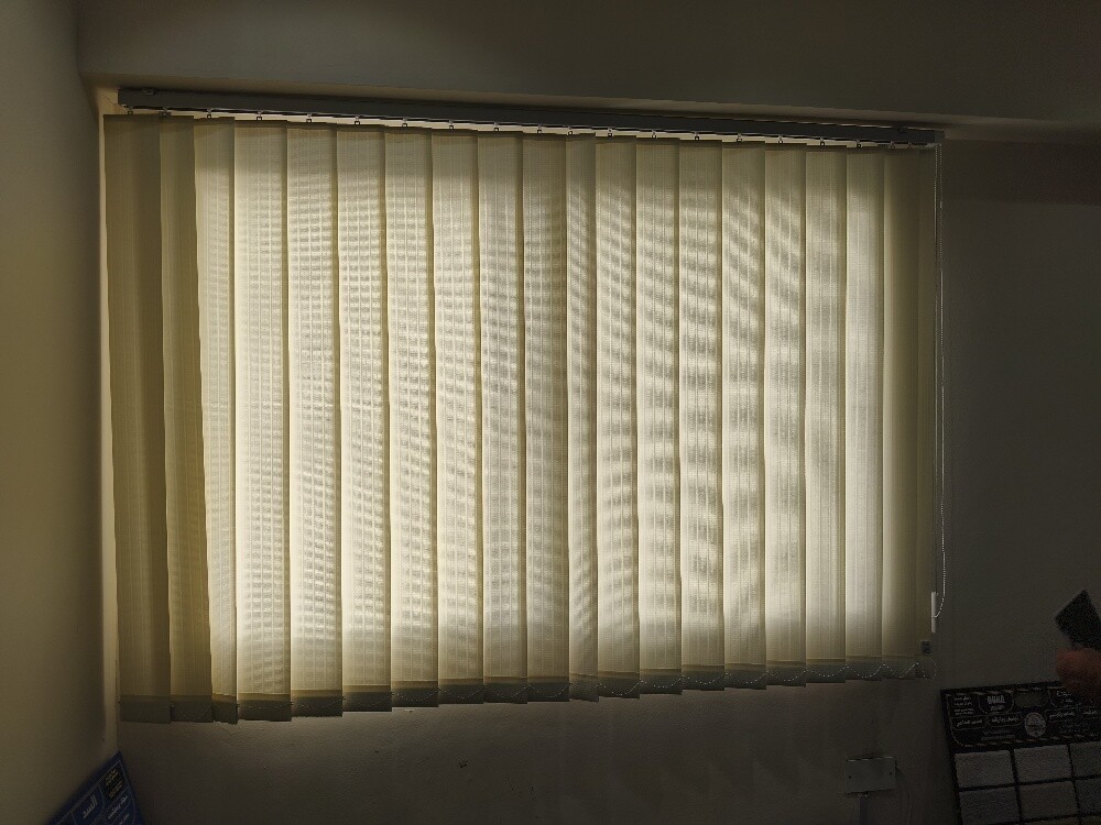 Vartical curtains. - 19