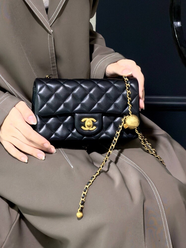 COCO Small Classic Double Flap Gold - 1
