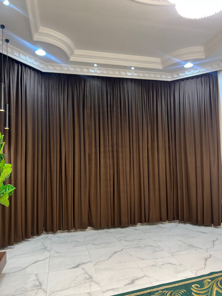 wave curtain and chair - 2