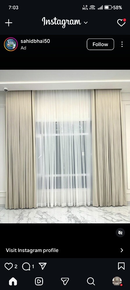 wave curtain - 2