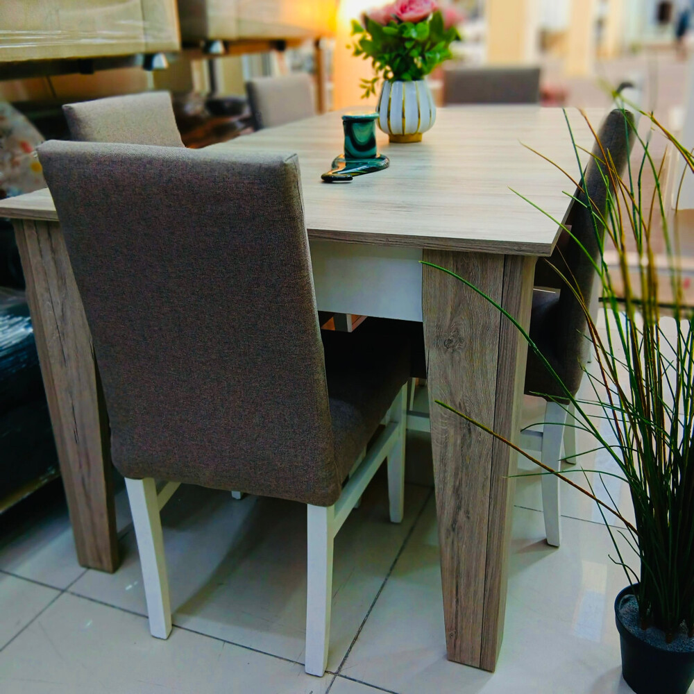 6-chair dining table. - 4