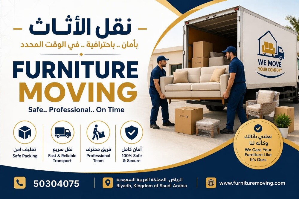 Furniture Moving Service 
Moving to - 2