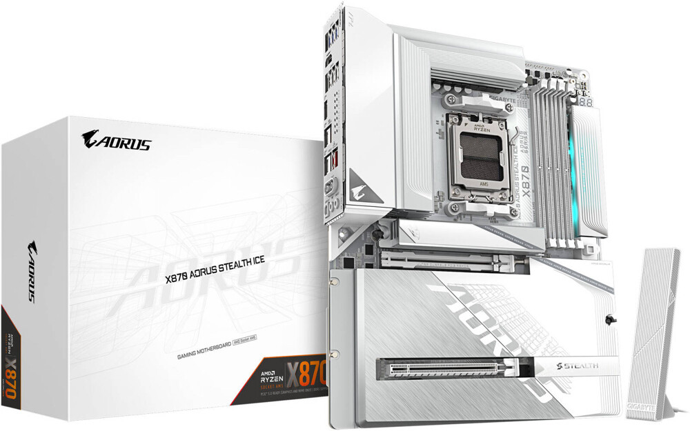 x870 aorus stealth ice  - 1