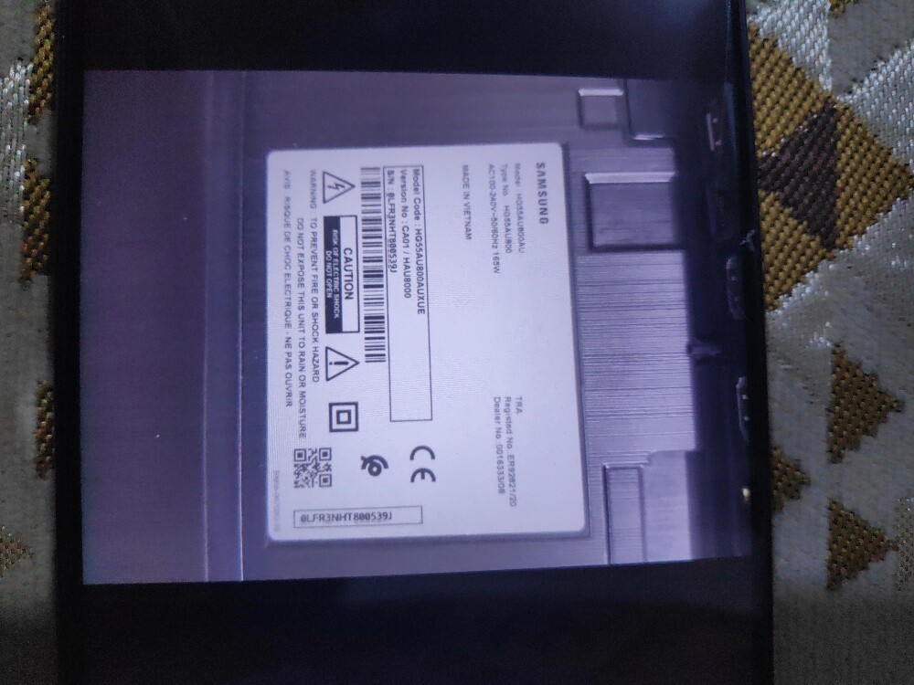 Samsung TV "55" - 2