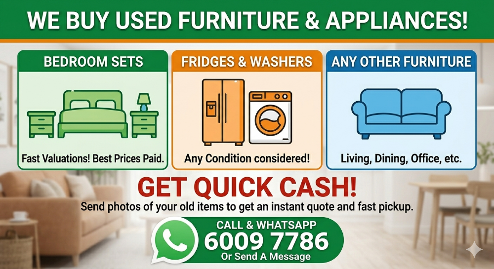 we are buying any kind of furniture - 1