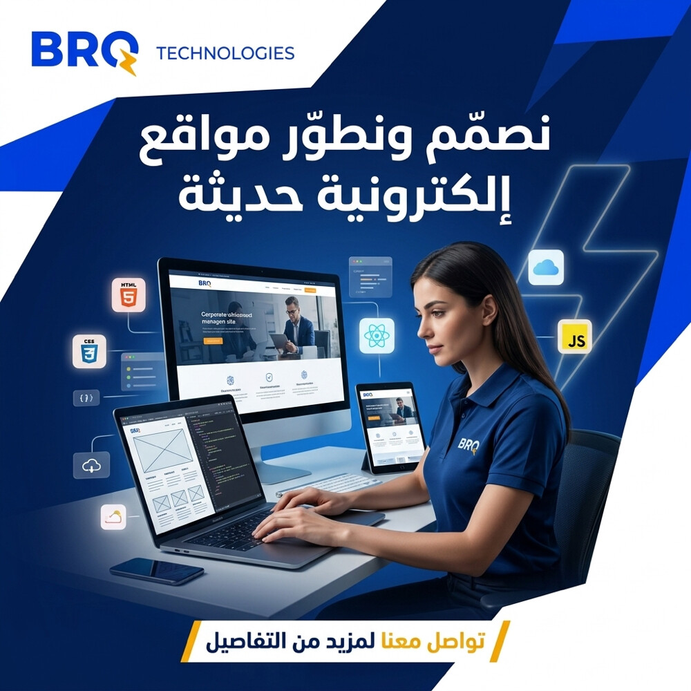 تطوير المواقع الإلكترونية  - 1