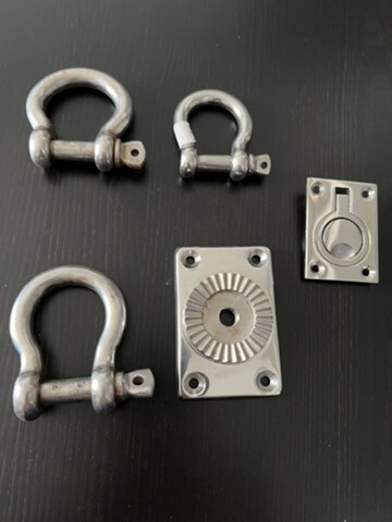 Steel Marine Shackles   - 1
