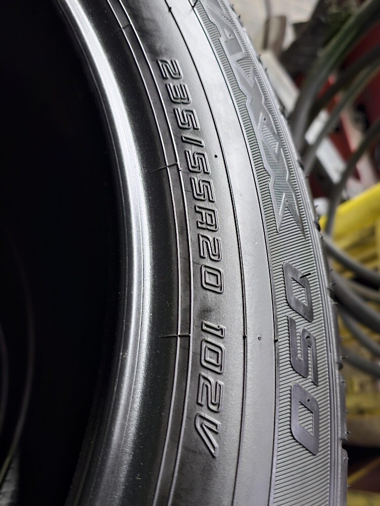 235-55-20,,,Dunlop brand - 6