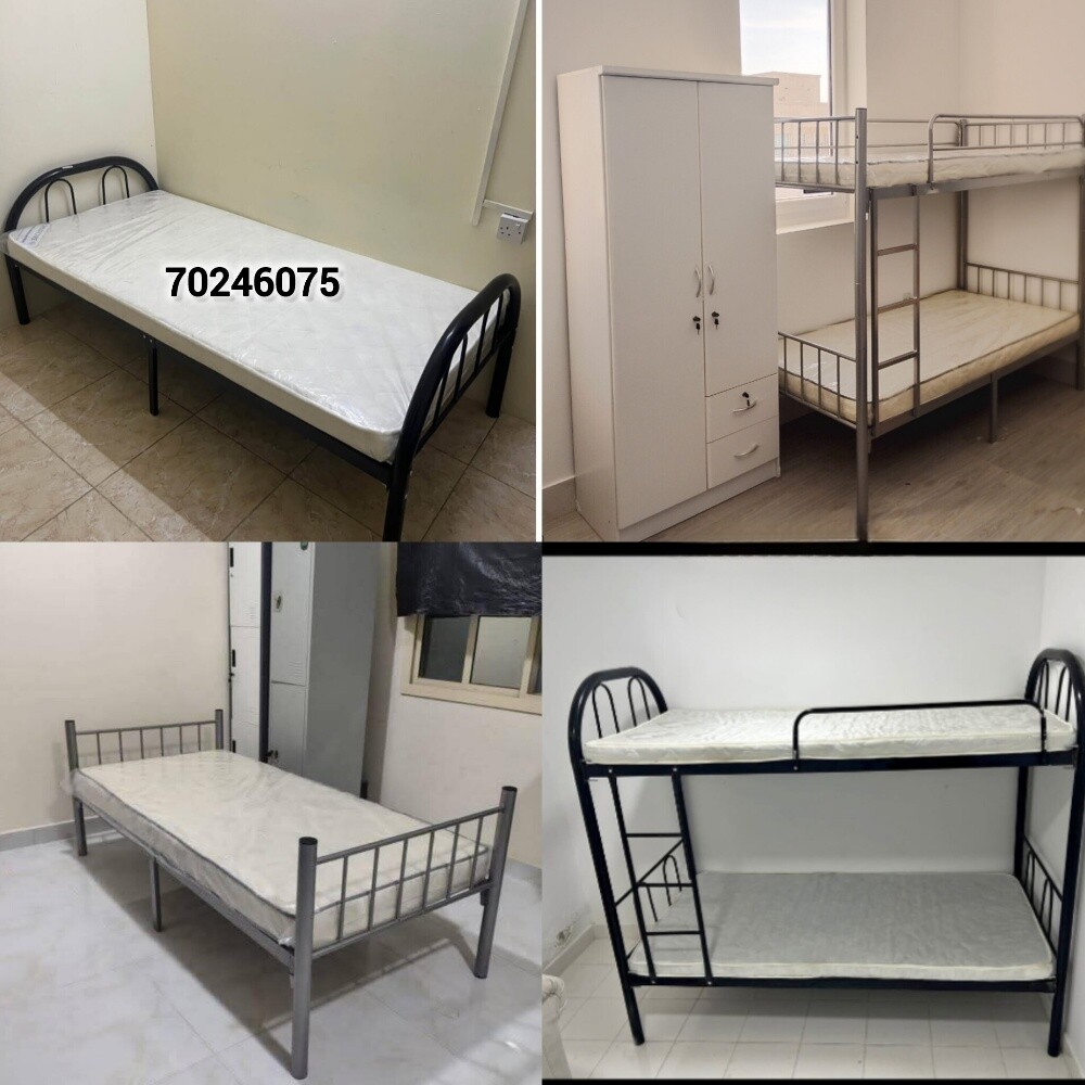 new steel single or double bunk bed - 3