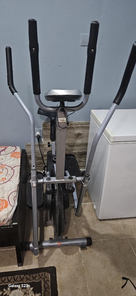 50 kg dumbell bench and bike. - 6