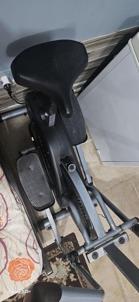 50 kg dumbell bench and bike. - 4