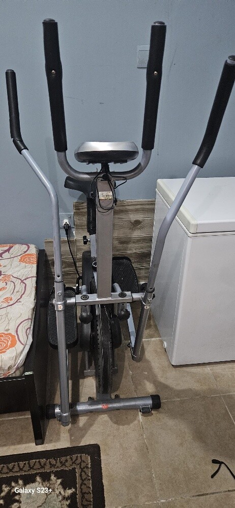 50 kg dumbell bench and bike. - 7