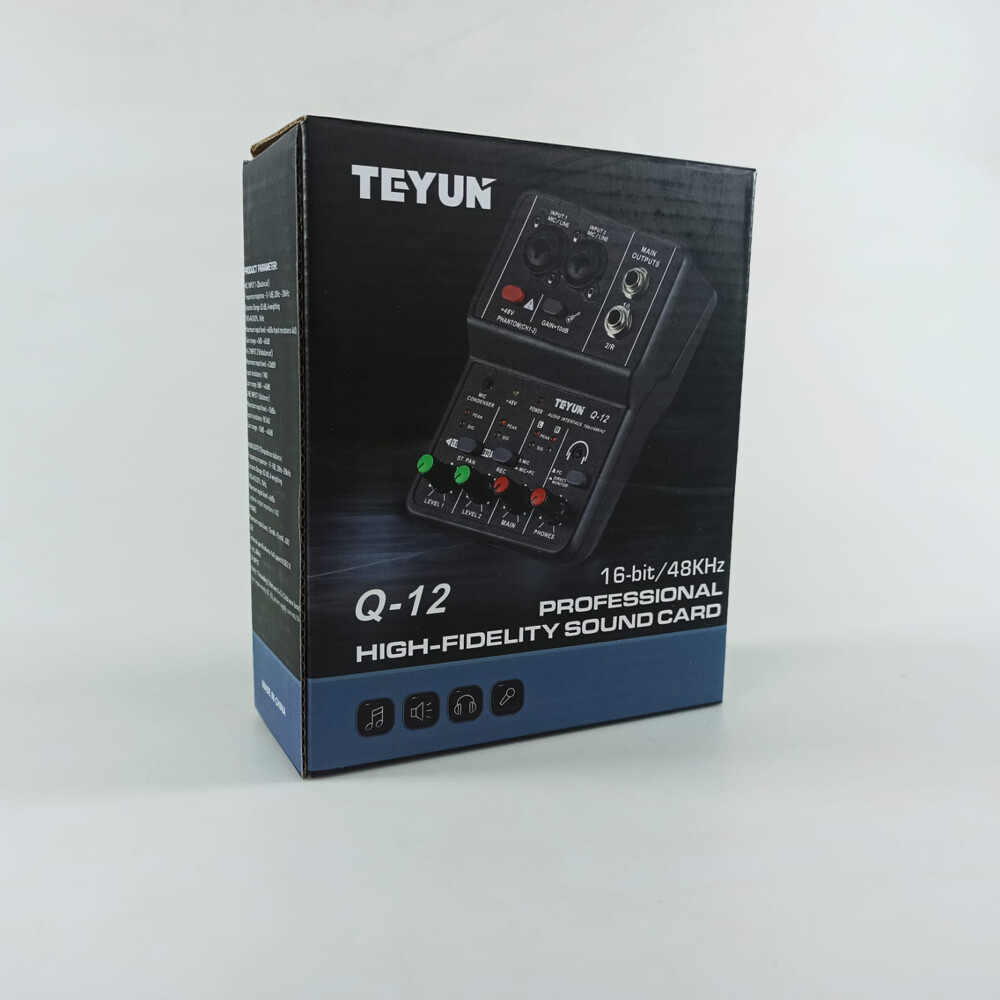 TEYUN Q-12 USB Audio Interface  - 1