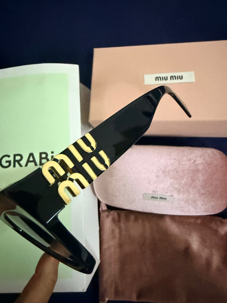 Miu Miu black sunglasses  - 4