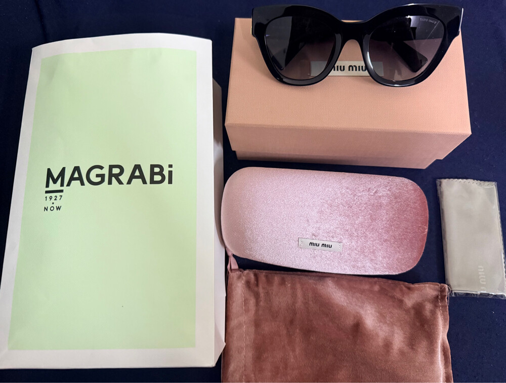 Miu Miu black sunglasses  - 3
