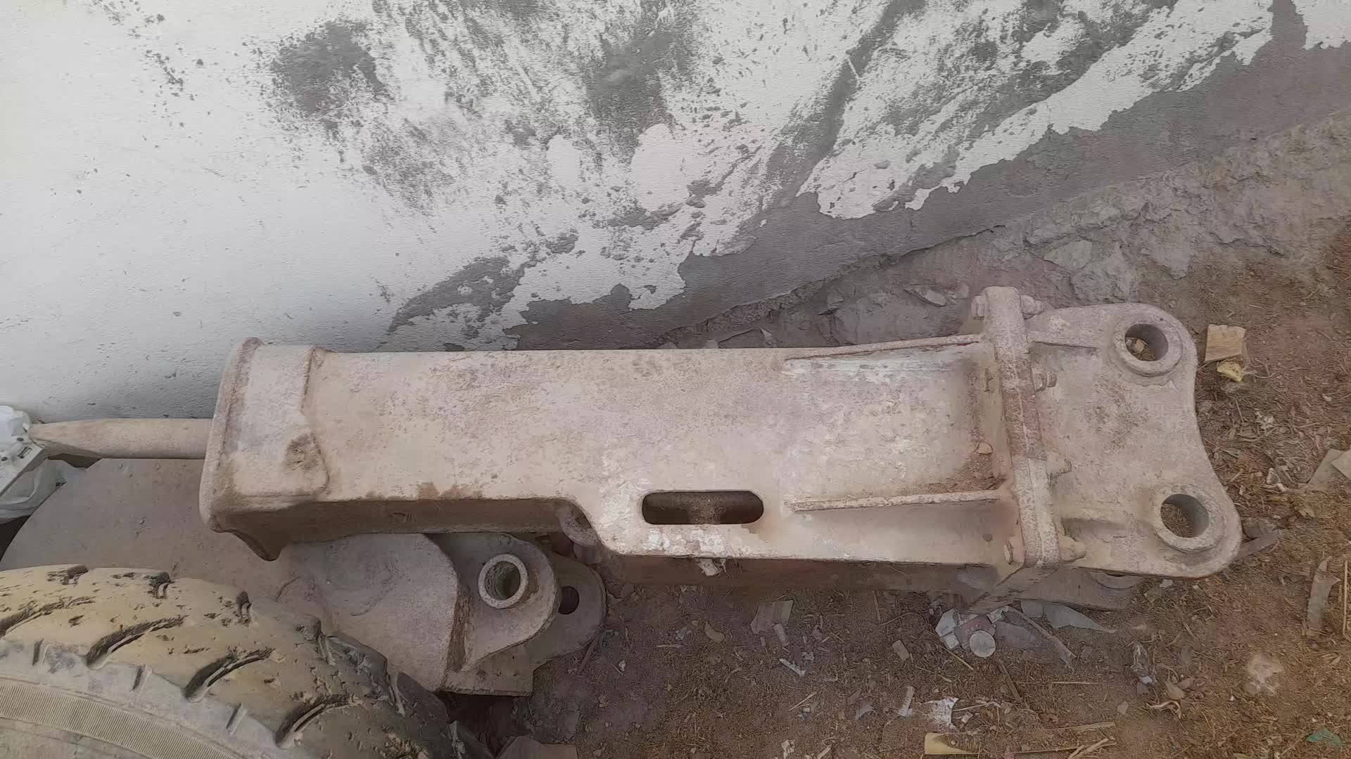 mini excavator 2 tan  hammer - 1