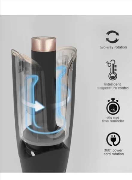 Denx Automatic Hair Curler - 2