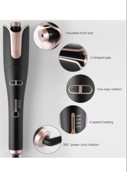 Denx Automatic Hair Curler - 4