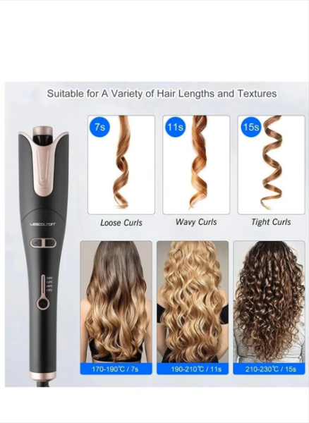 Denx Automatic Hair Curler - 3