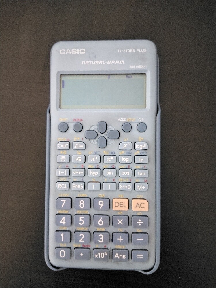 Casio Calculator Scientific blue - 1
