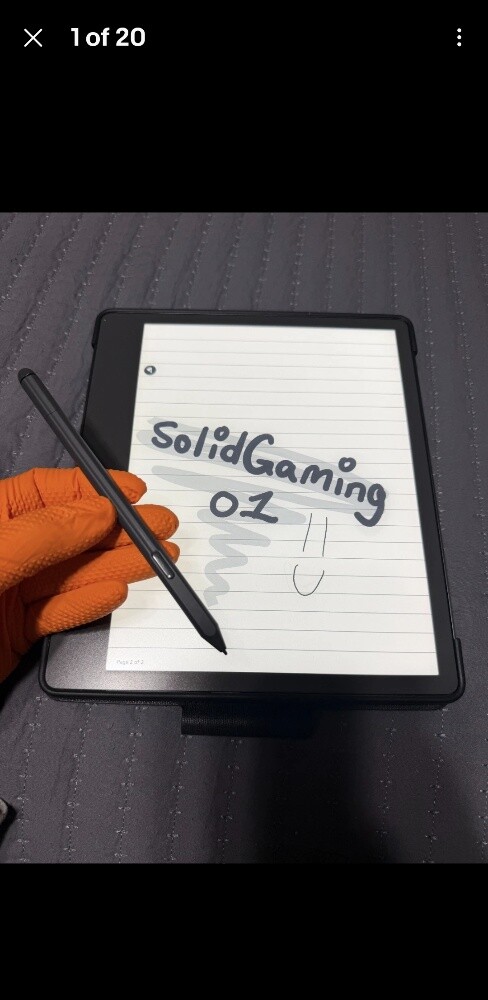 kindle scribe - 1