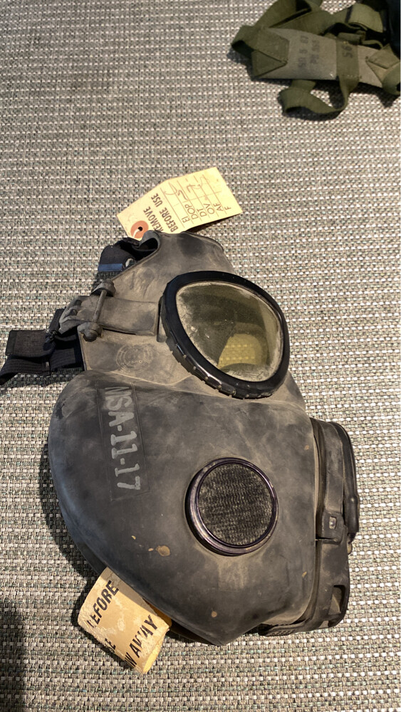 gas mask from gulf war 2 - 1