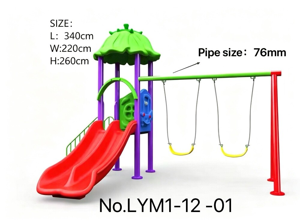 playground slides swings toys - 1
