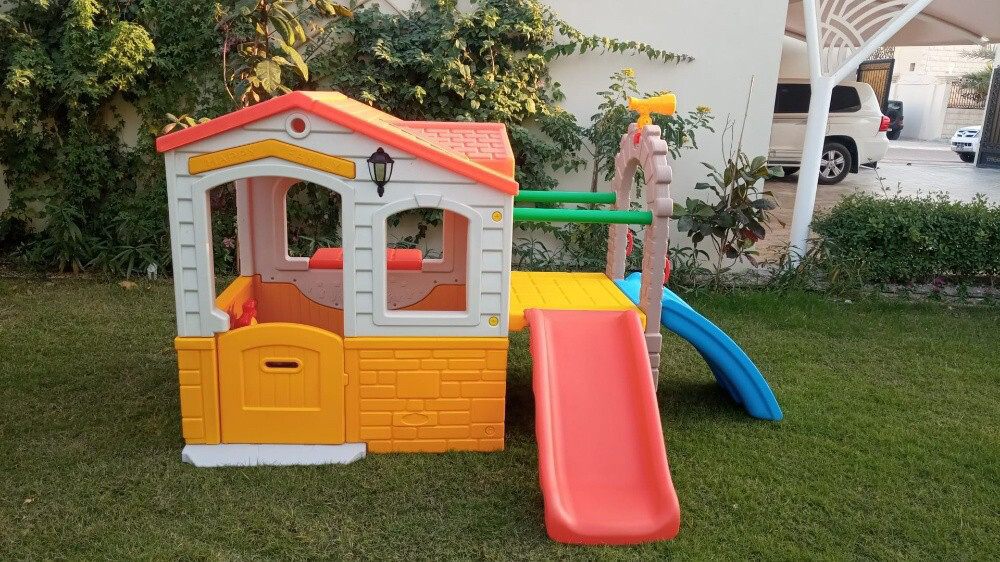 Play house with slide - 1