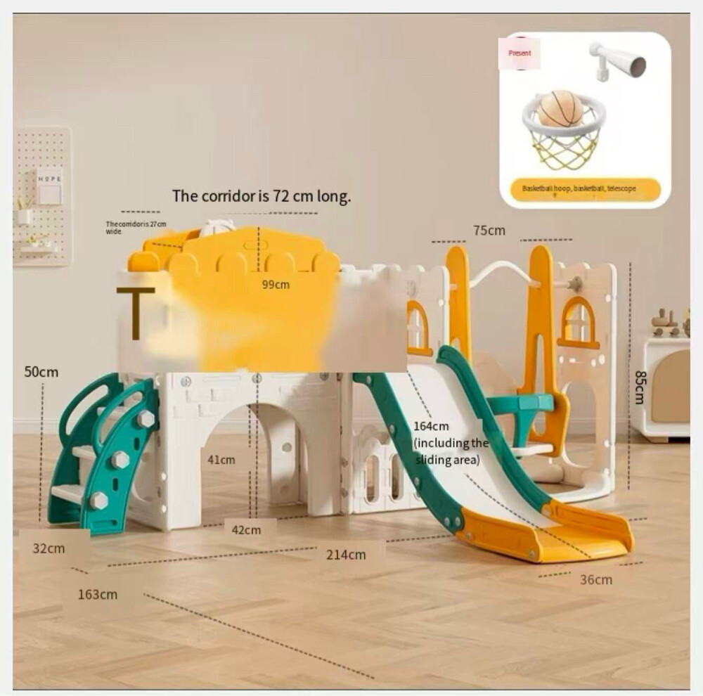 Play house with slide - 2