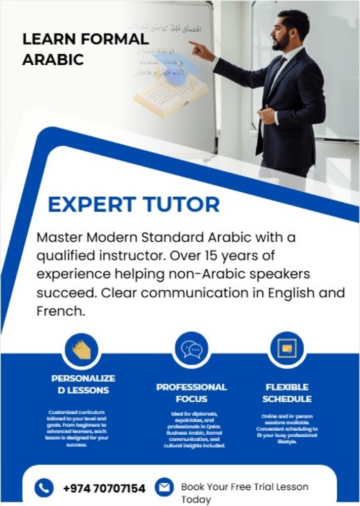 Learn Formal Arabic - 1