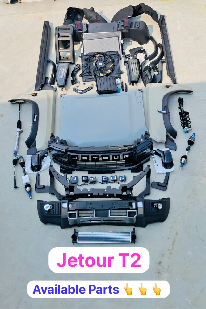 Available Parts For Jetour T2 - 2